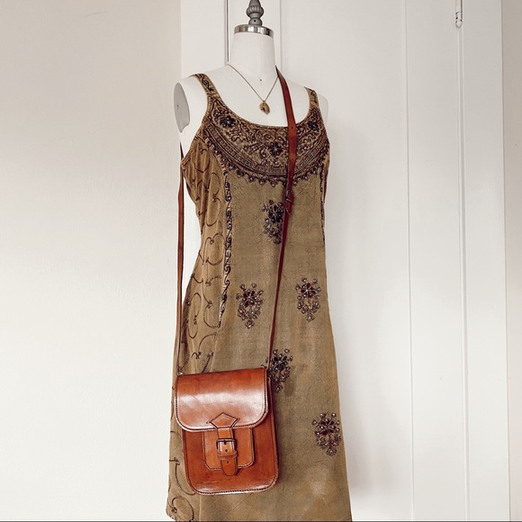 HANDMADE PERUVIAN leather satchel - Picture 4 of 10